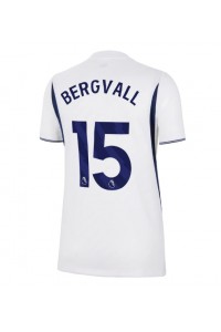 Tottenham Hotspur Lucas Bergvall #15 Fotballdrakt Hjemme Klær Dame 2026-27 Korte ermer
